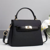 Galaxy Chic Structured Handbag with Mini Charm 381