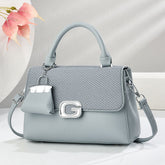Galaxy Chic Structured Handbag with Mini Charm 8011
