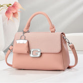Galaxy Chic Structured Handbag with Mini Charm 8011
