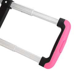 Pink Kid Trolley For Backpack And School Bag Luggage For Children 2 Wheels Expandable Rod High Function Trolly Chariot 156 GALAXY BAGS