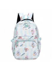 Labubu Children's Backpack New Large Capacity Light Refrigerator Door Boys And Girls Backpack Elementary School Schoolbag ZK431