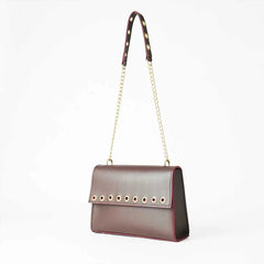 Maroon The Best Women's Chain Bags for Every Occasion 577 GALAXY BAGS