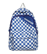 Men Colorblock Plaid Nylon Backpack 1228 GALAXY BAGS