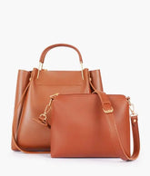 Mustard 2 in 1 Ladies Tote Bag 8850-12 GALAXY BAGS