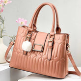 Dark Pink Ladies Handbags 8820-1 GALAXY BAGS