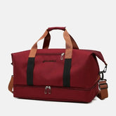 Red Travel Duffel Bag for Men & Women 4130 GALAXY BAGS