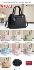 Handbag with KeyChain– Stylish Shoulder & Crossbody Bag for Women 9906-3