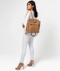 Skin Women Leather Backpacks 557 GALAXY BAGS