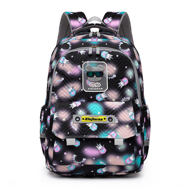 Kids and Women Backpack With Special Gradient Decorative design