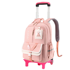 Durable Trolly Korean Vibe Unisex Backpack MS21 GALAXY BAGS