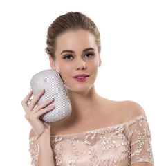 Golden Latest Stylo Bridal Clutch For Women 5002 GALAXY BAGS