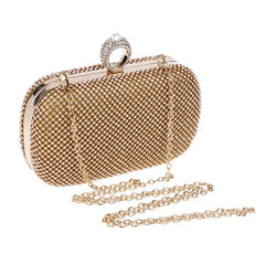 Golden Latest Stylo Bridal Clutch For Women 5002 GALAXY BAGS