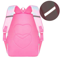 Pink School backpack For Children 4225 GALAXY BAGS