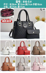 Pink 2 in 1 Girls Handbag 810-5 GALAXY BAGS