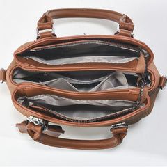 Handbag with KeyChain– Stylish Shoulder & Crossbody Bag for Women 9905-8