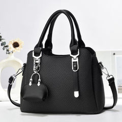 Handbag with KeyChain– Stylish Shoulder & Crossbody Bag for Women 9905-8