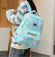 Kids and Women Backpack With Special Gradient Decorative Design MS17 GALAXY BAGS