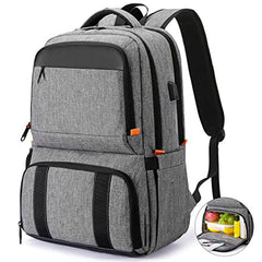 Lunch Backpack, Insulated Cooler Backpack Lunch Box for Men Women with USB Port AB230 GALAXY BAGS