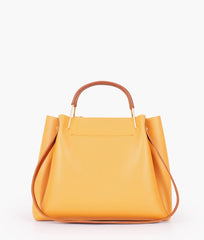 Yellow 2 in 1 Ladies Tote Bag 8850-12 GALAXY BAGS