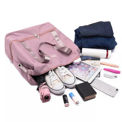 Dark Blue Travel Duffel Bag for Men & Women 4039 GALAXY BAGS