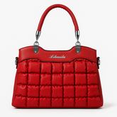 Trendy Bubble Quilted Leather Handbag – Luxury Style on Sale 8853