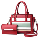 2 in 1 Red Girls Handbag 8853-8 GALAXY BAGS