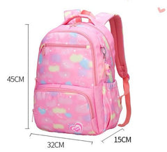 Pink Simple School College Bag 4226 GALAXY BAGS