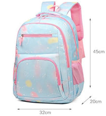 Purple School Bag For Kids 4227 GALAXY BAGS