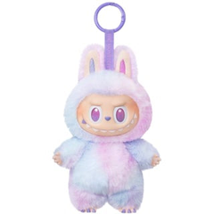 Purple Labubu Big Into Energy Monster Keychain - 1 PC