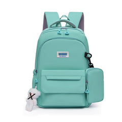 Stylish Backpack With Pouch For Kids and Women 8039 GALAXY BAGS