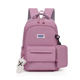 Stylish Backpack With Pouch For Kids and Women 8039 GALAXY BAGS