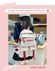 New Fashionable Backpack for Junior High School Students, College Students, Girls ZK411