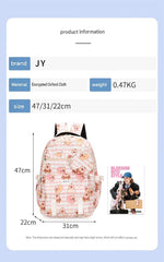 Junior High School Bag Student Backpack Large Capacity Japanese Style Casual Backpack ZK425
