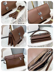 New fashionable and versatile handbag one-shoulder crossbody bag high-end small square bag women's 9213