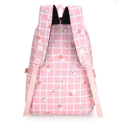 Women's Lightweight Backpack Large Capacity Simple Casual Travel Backpack Cute Printed ZK432