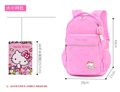 Kids' Hello Kitty Backpack Set - School & Travel Bag for Girls HDKT0086B ( Best For Playgroup to 3rd Class)