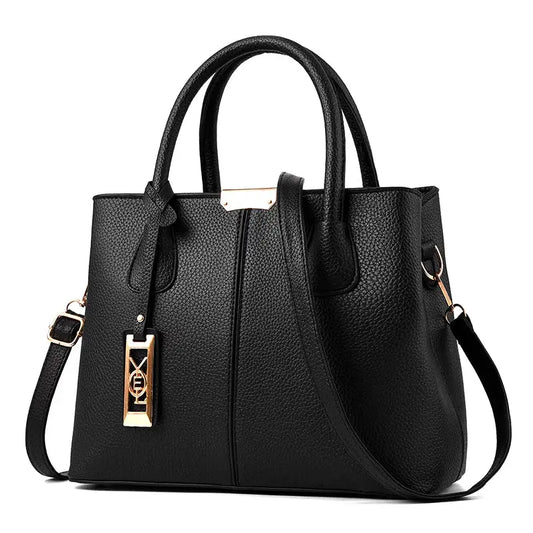 Why-Every-Women-Needs-a-Black-Leather-Handbag Galaxy Bags