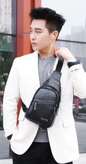 Black Messenger Bags Sports Bag Gym Bag 4180