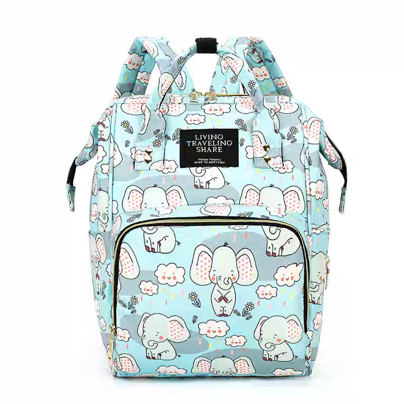 Harry Baby Diaper Bag – Cute Print | Multi-Compartment Baby Backpack HD003