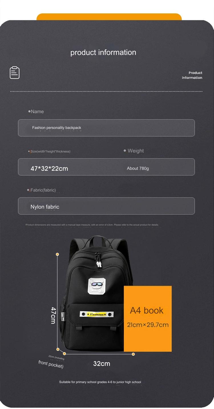 Stylish Kids Backpack With Special Gradient Decorative design KH18