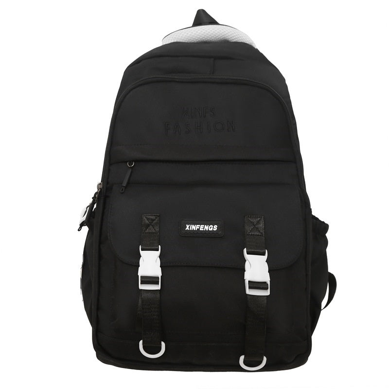 Elementary School, Junior High School, High School, and University, Large-Capacity Backpacks, Simple Backpacks for Women ZK409