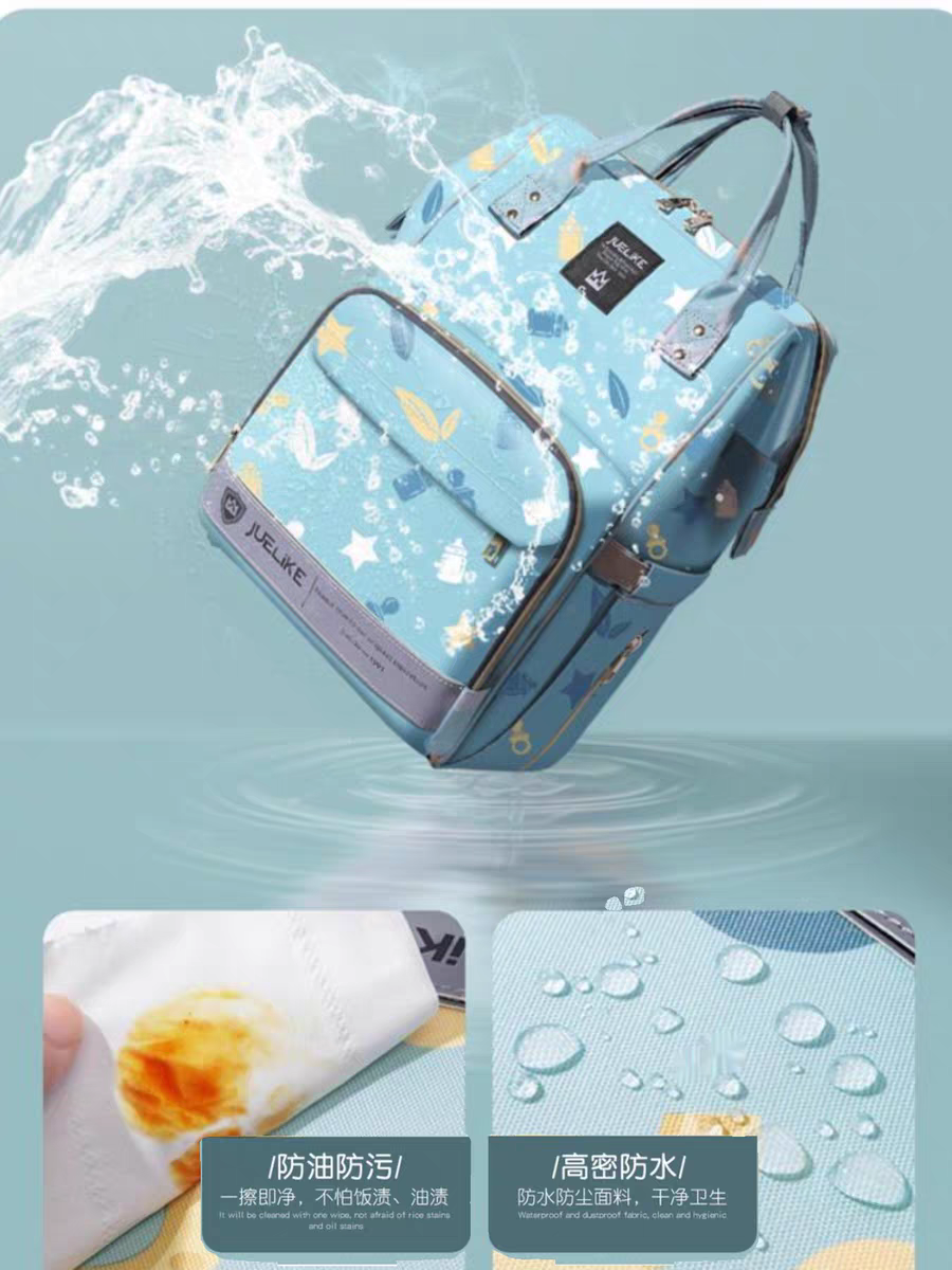 Harry Baby Diaper Bag – Cute Print | Multi-Compartment Baby Backpack HD003