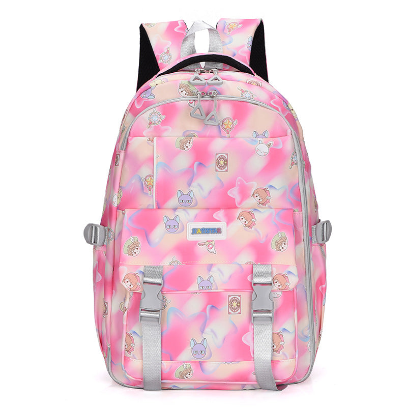 Schoolbag for primary and secondary school students women's high-value multi-functional backpack ZK429