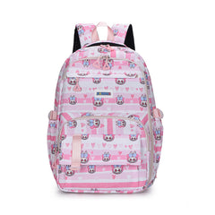 Primary and secondary school students to reduce the burden of ridge protection backpack girls ZK428