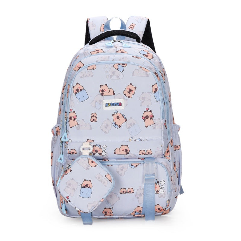 Junior High School Student Schoolbag Extra Large Capacity Backpack, Lightweight Backpack ZK424