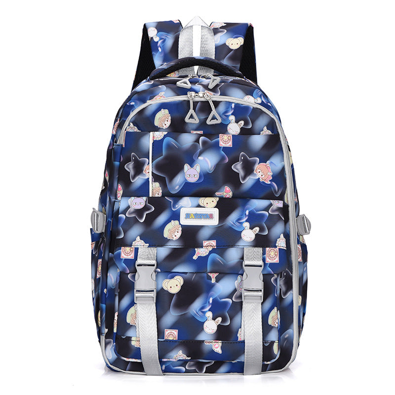 Schoolbag for primary and secondary school students women's high-value multi-functional backpack ZK429