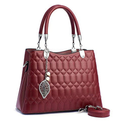 Maroon Exquisitely Hand-Embroidered Handbags for Girls 6690-8