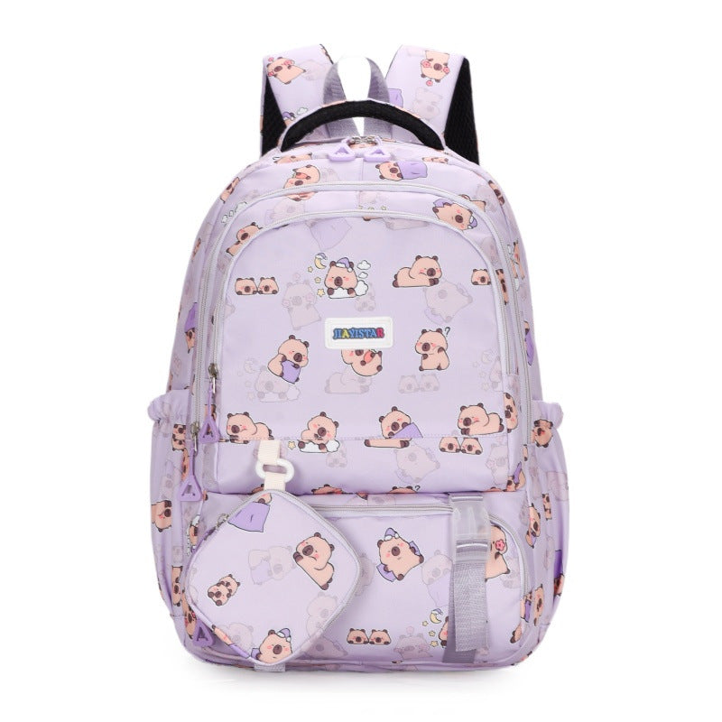 Junior High School Student Schoolbag Extra Large Capacity Backpack, Lightweight Backpack ZK424