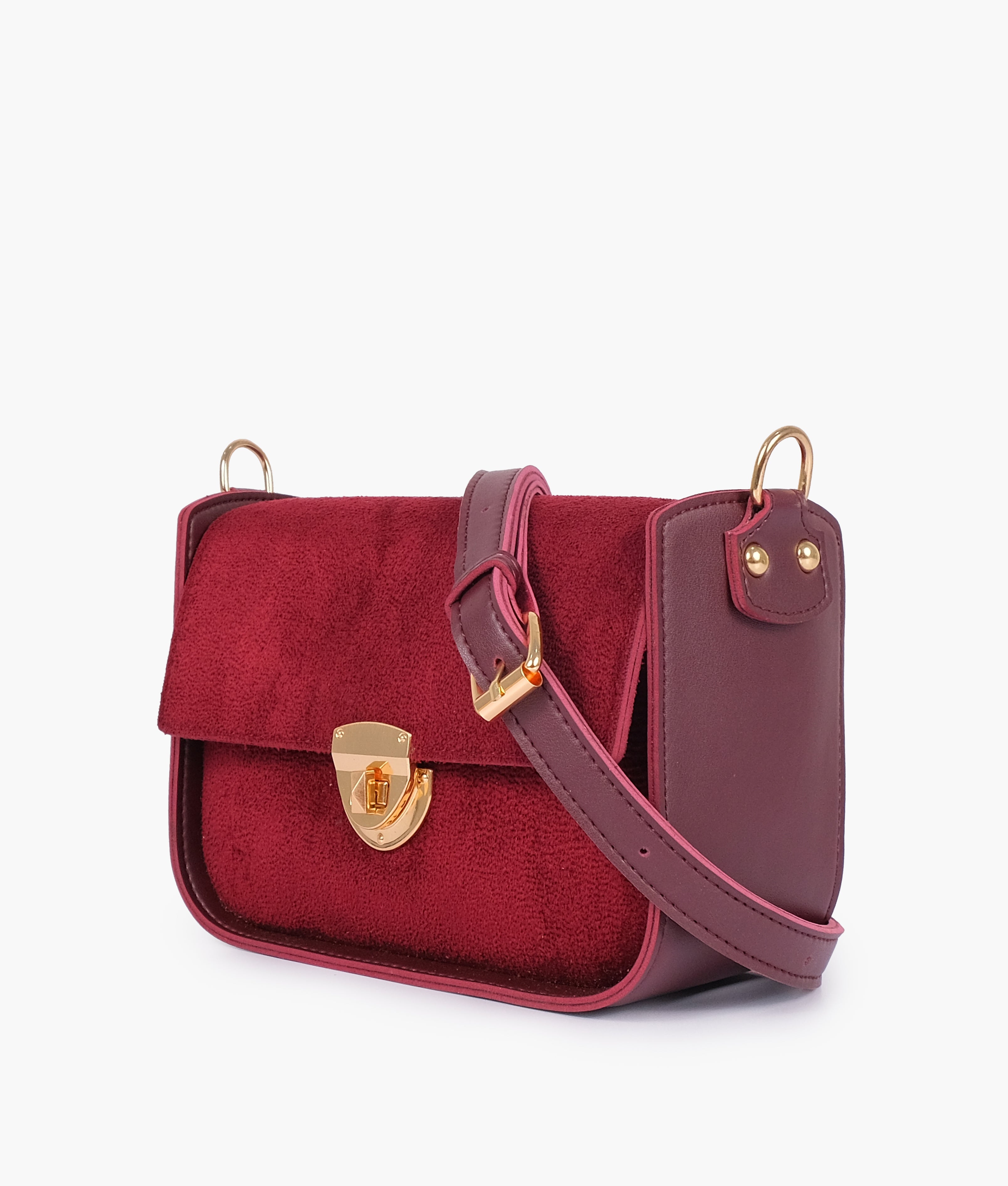 Maroon Handbag For Women 606 GALAXY BAGS