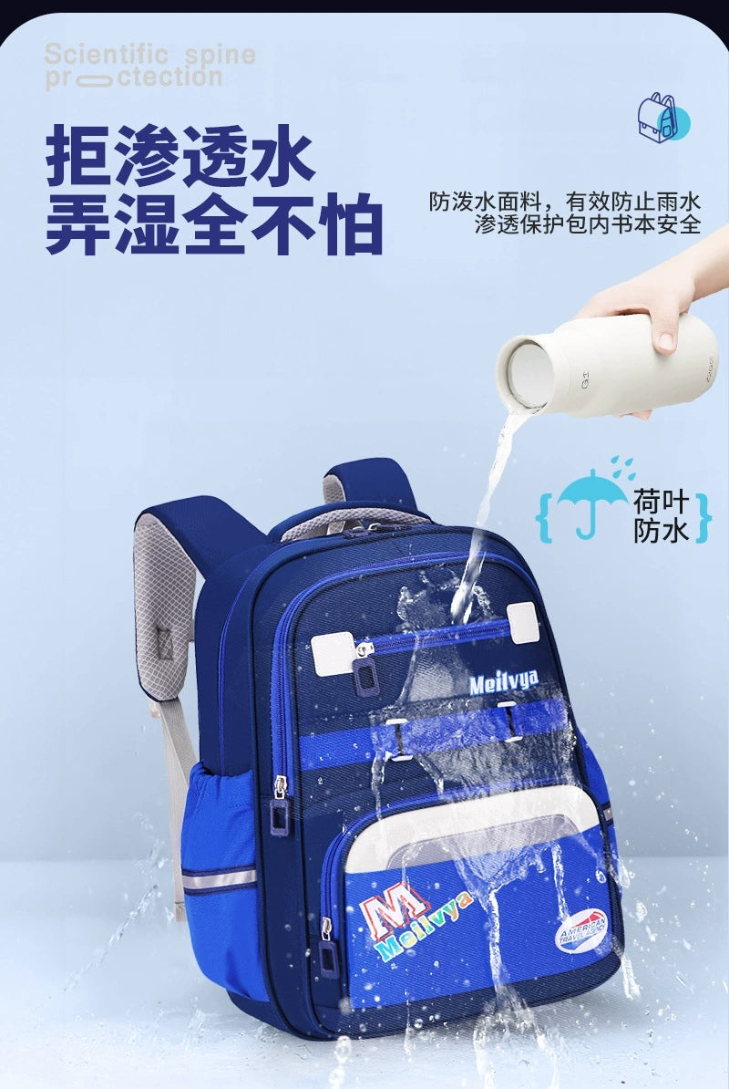 Premium Kids Backpack – Durable & Spacious School Bag for Little Explorers | Trendy & Comfortable ( Best For Playgroup to 3rd Class)